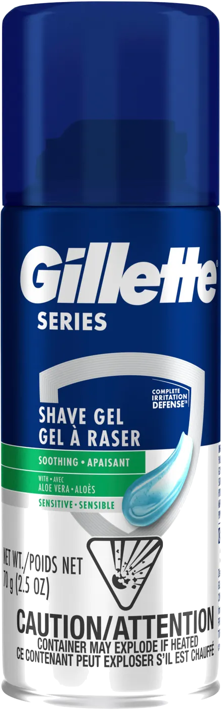 Gillette Series Soothing Shave Gel 70g - Quecan