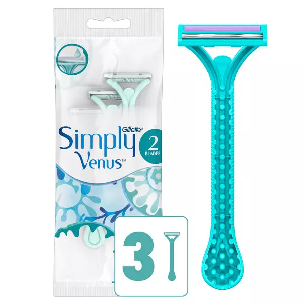 Gillette Simply Venus 3 Disposable Razors - Quecan