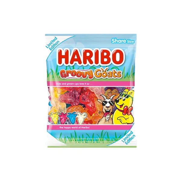 Haribo Groovy Goats (160g)(UK Exotic)