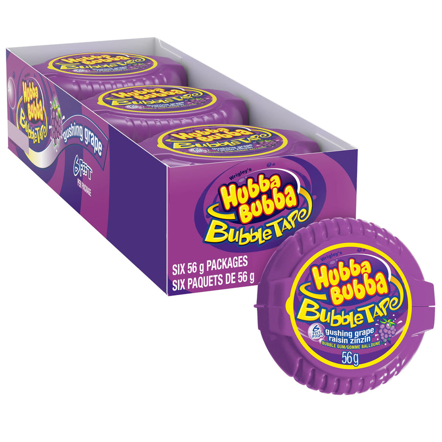 Hubba Bubba Grape ( Pack of 6) - Quecan