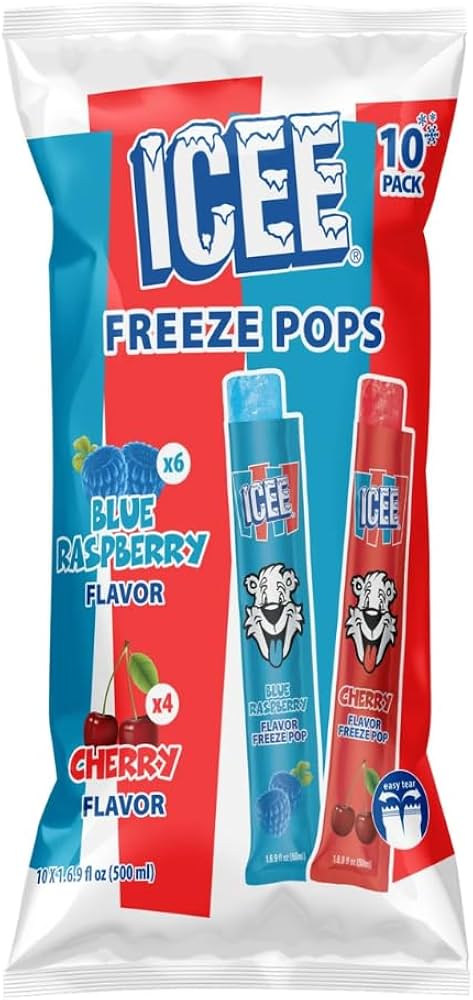 ICEE Freeze Pops (20 x 10 x 50 ml) - Quecan