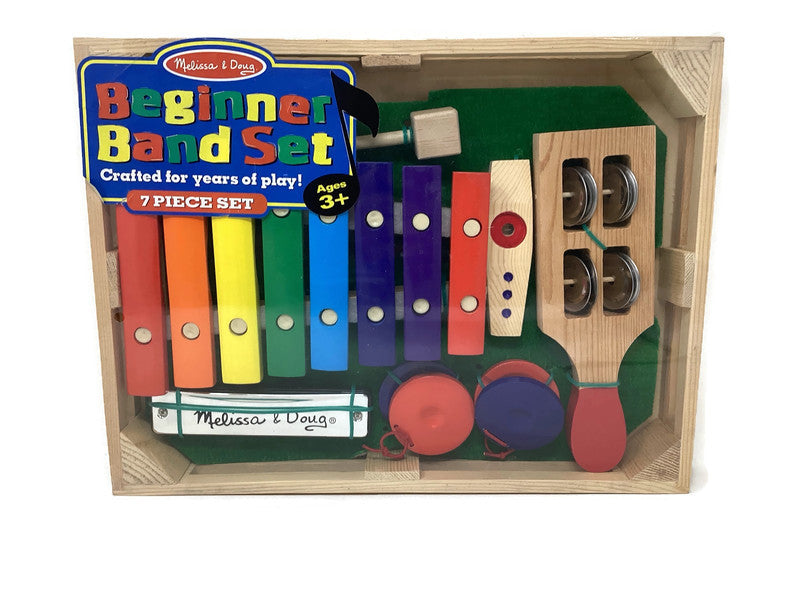 Melissa & Doug Beginner Band Set (7 Piece Set) - Quecan