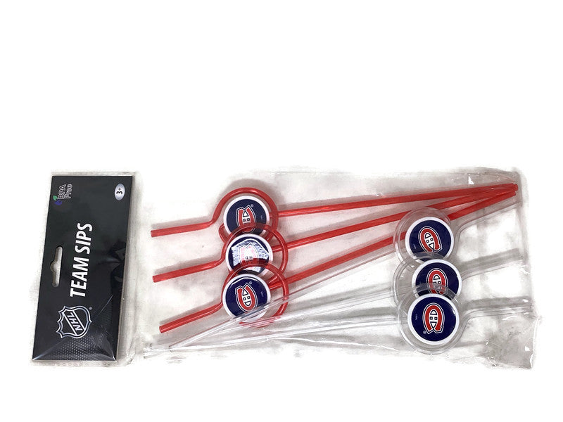 Montreal Canadiens Straws (Pack of 6) - Quecan