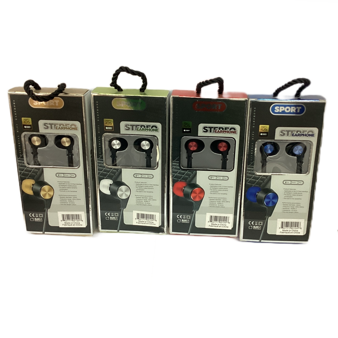 Sport Stereo Earphone - Quecan