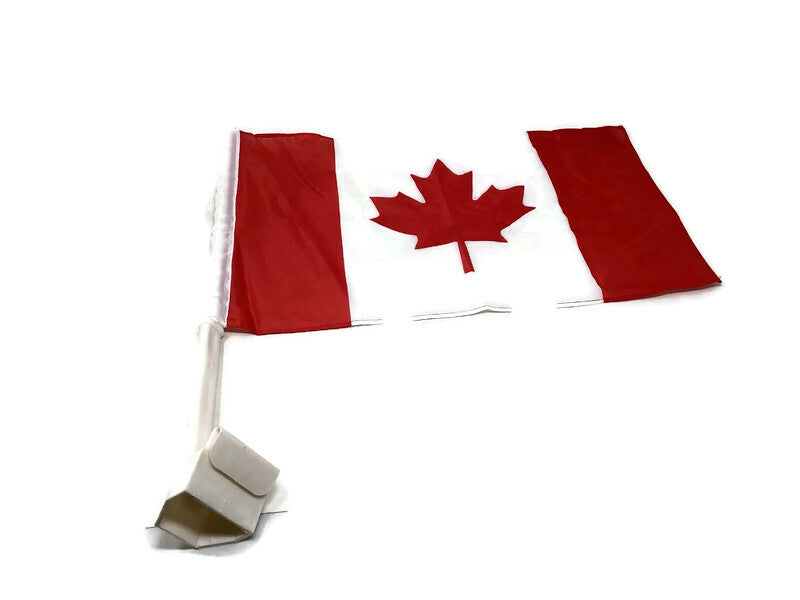 Canada Car Window Flag - Quecan