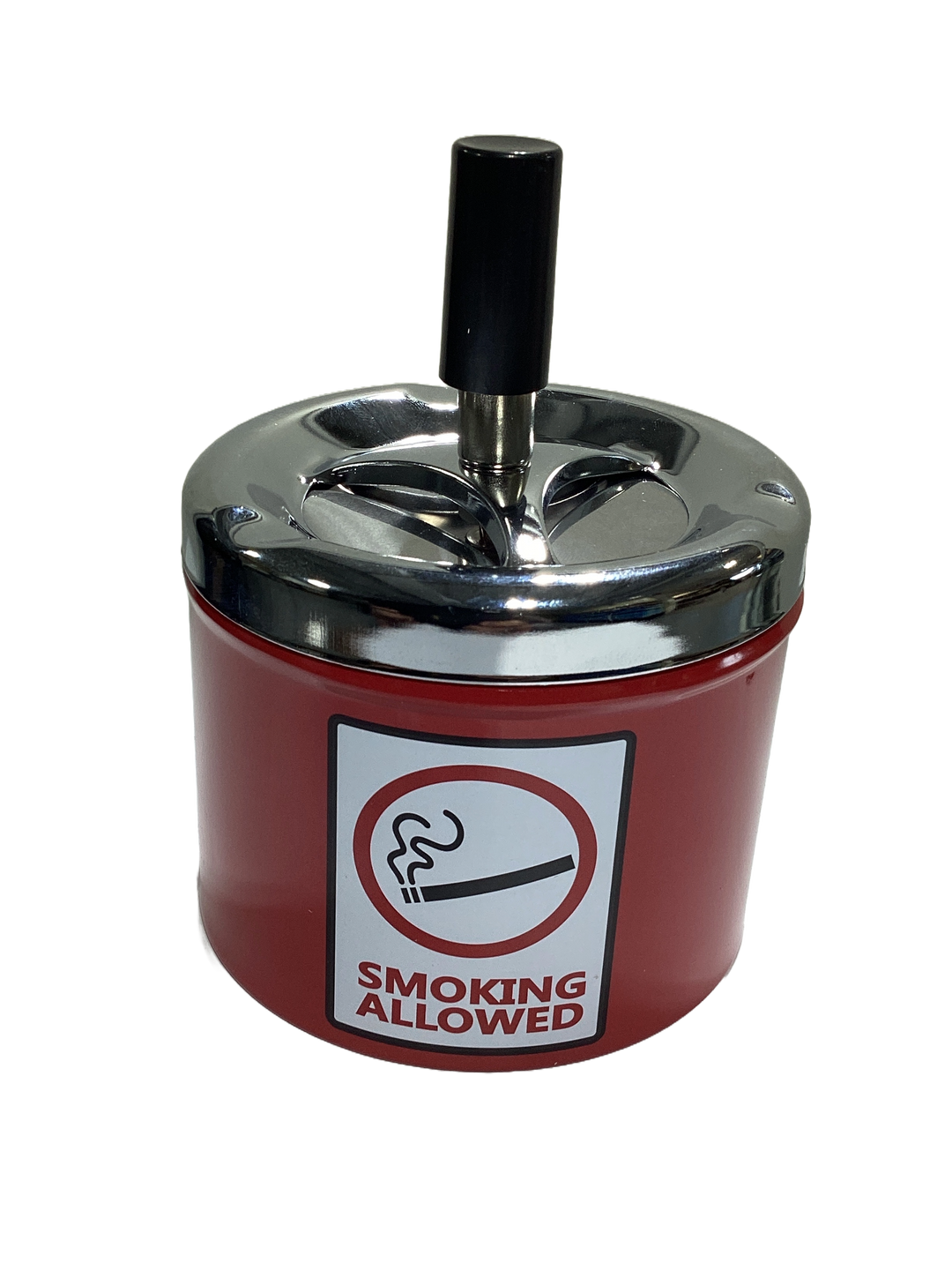 Metal Spinning Top Ashtray (7x9 cm) - Quecan