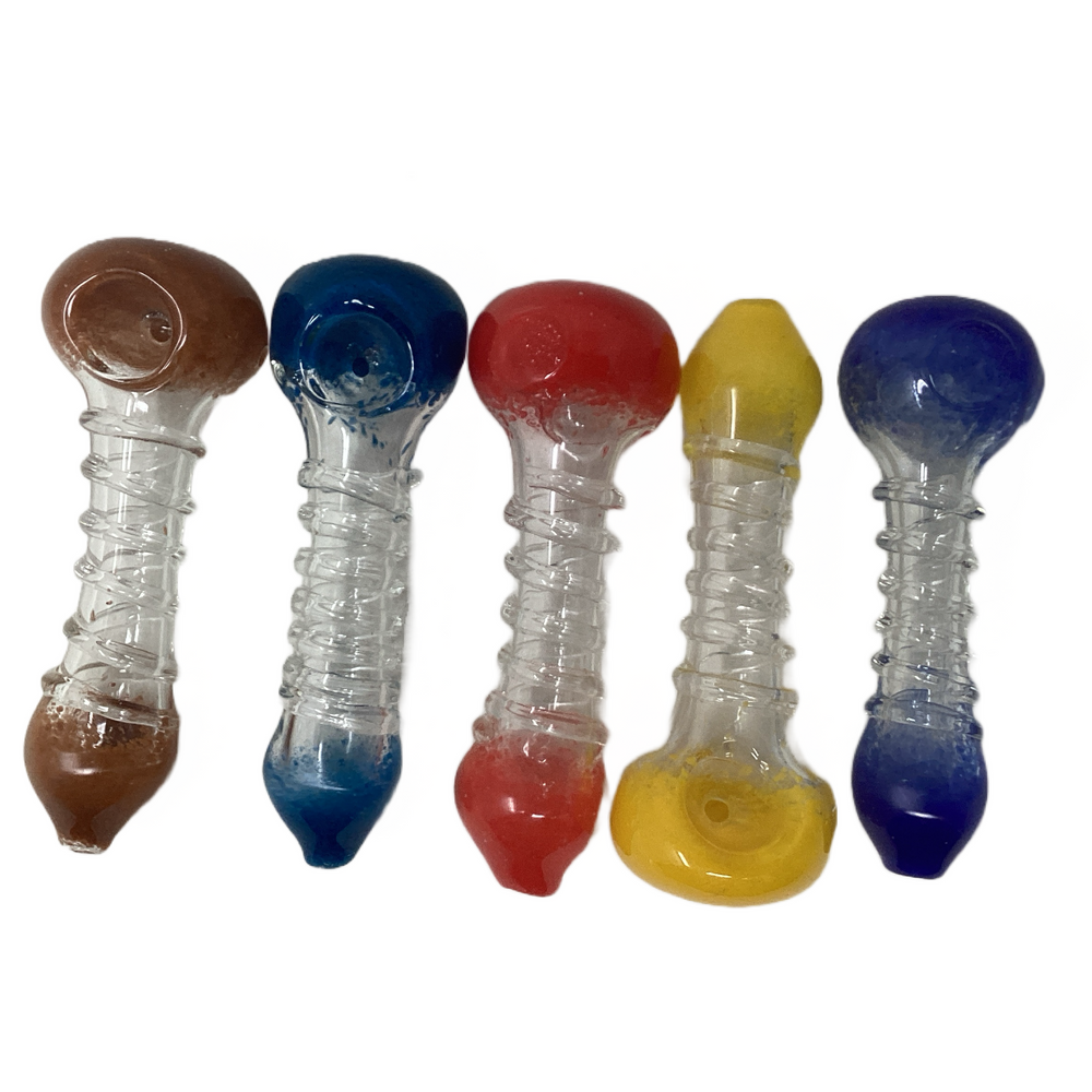 Glass Hand Pipe ISP 393 4” - Quecan