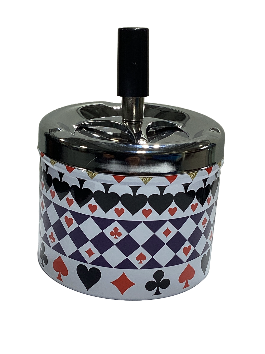 Metal Spinning Top Ashtray (7x9 cm) - Quecan