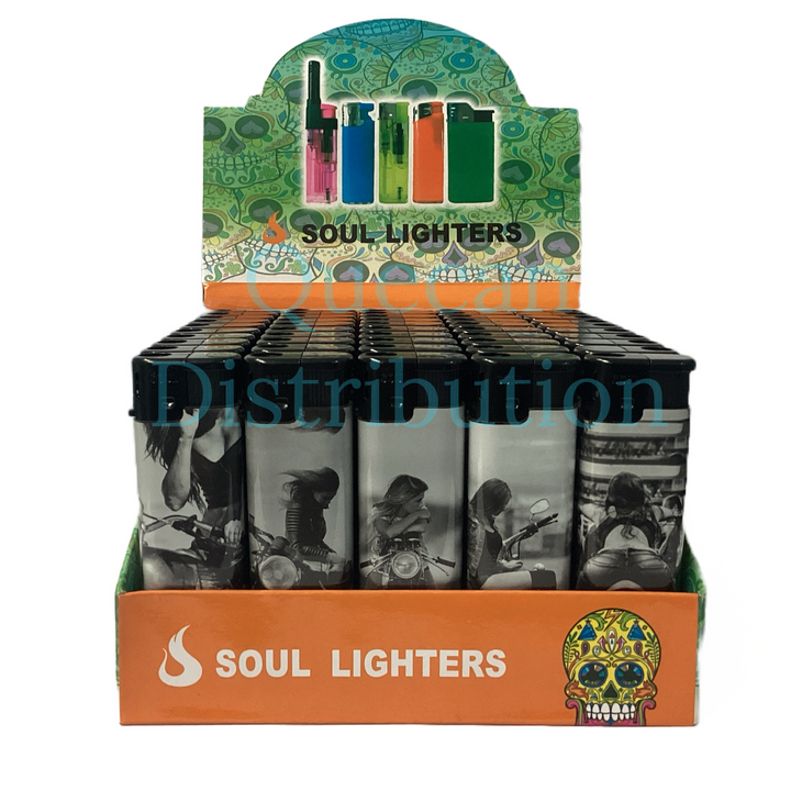 SOUL Classic Maxi Torch Lighter - (Pack of 50) - Quecan