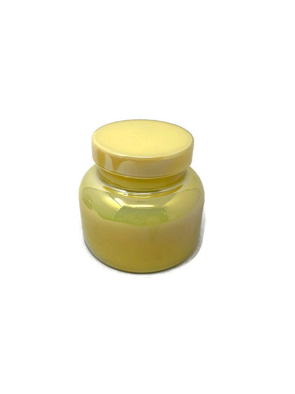 Shiny Scented Glass Candle With Lid 637g - Quecan