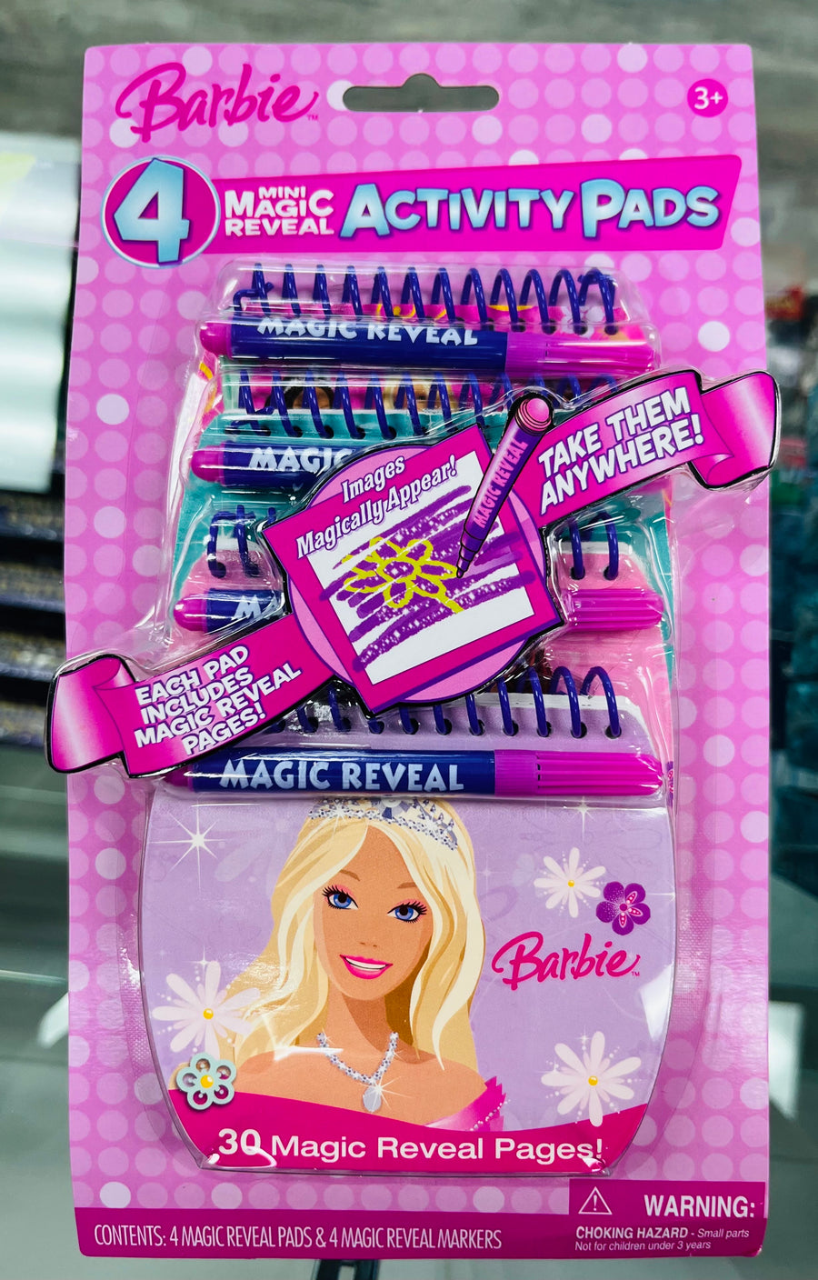 Barbie Toys - Magic Reveal Activity Fun Pad - Quecan