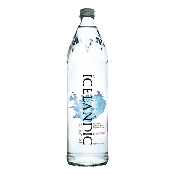 Icelandic Glacial Sparkling Natural Spring Water (12 x 750mL)