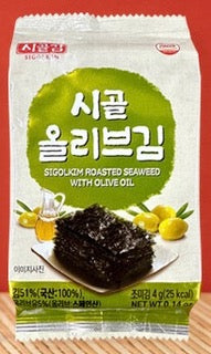 SIGOLKIM Roasted Seaweed With Olive Oil (9 x 4g)