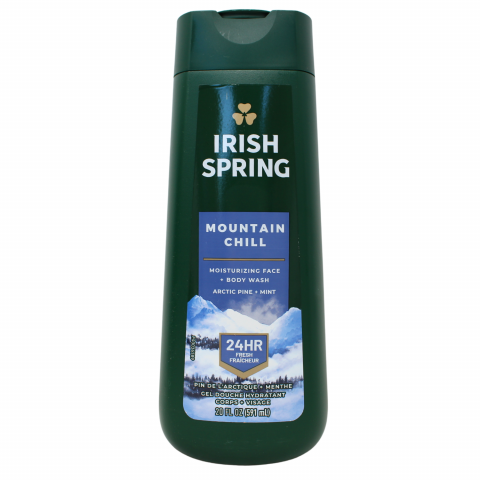 Irish Spring Mountain Chill Body Wash (591mL)