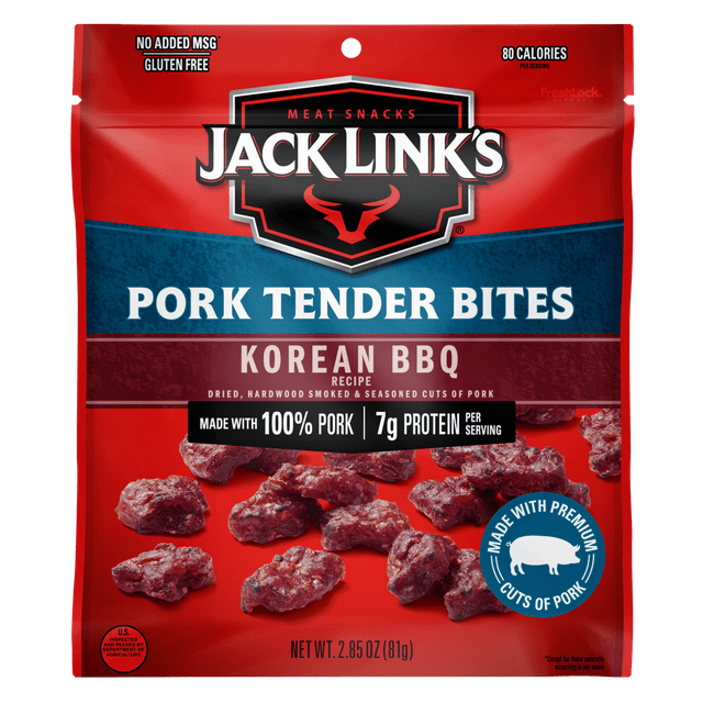 Jack Link's Pork Jerky - GI Korean BBQ  (80g) - Quecan