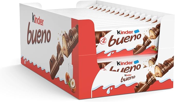 Kinder Bueno Crispy Creamy Chocolate Bar (30 x 43g)