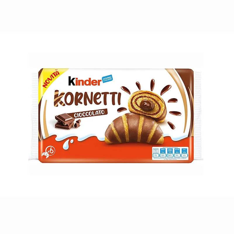 Kinder Kornetti Chocolate (6x42g) - Quecan