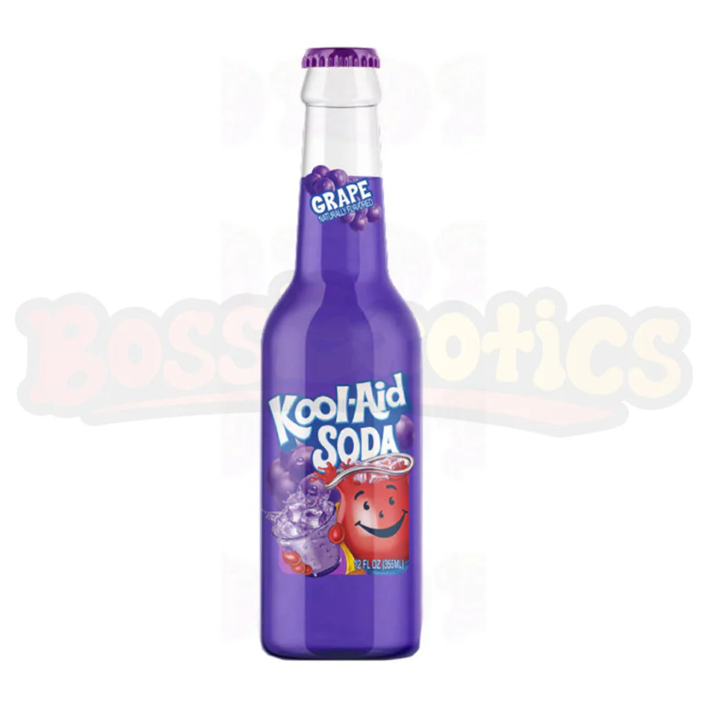 Kool Aid Grape Soda (12 x 355 mL)(Can Dep.) - Quecan