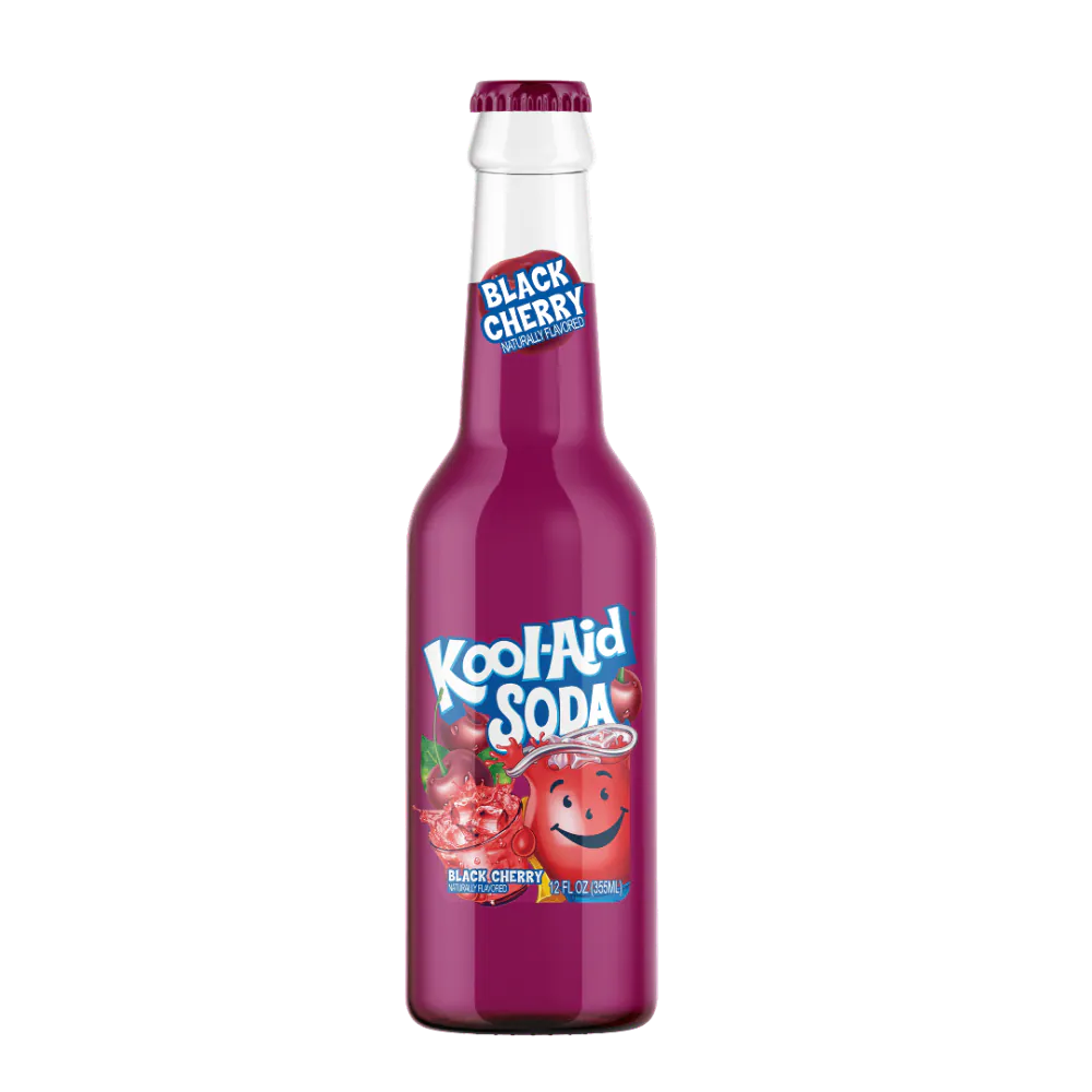 Kool Aid - Black Cherry Soda (12 x 355 mL)(Can Dep.) - Quecan