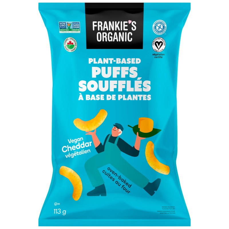 Frankie's Organic Puff (12 x 113g) - Quecan