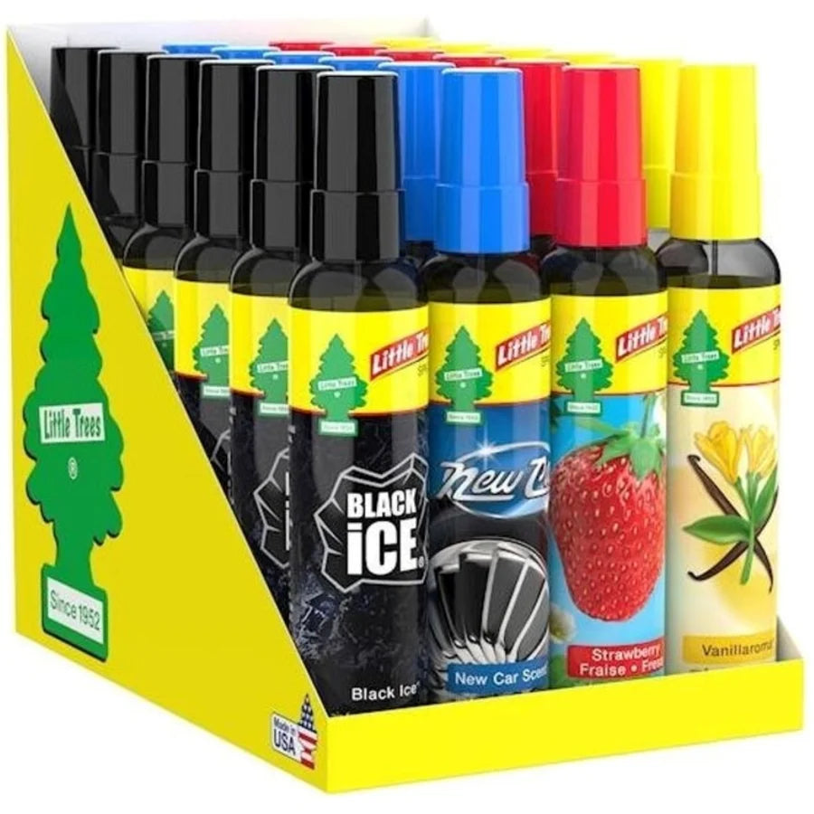 Little Trees Air Freshener Spray Display