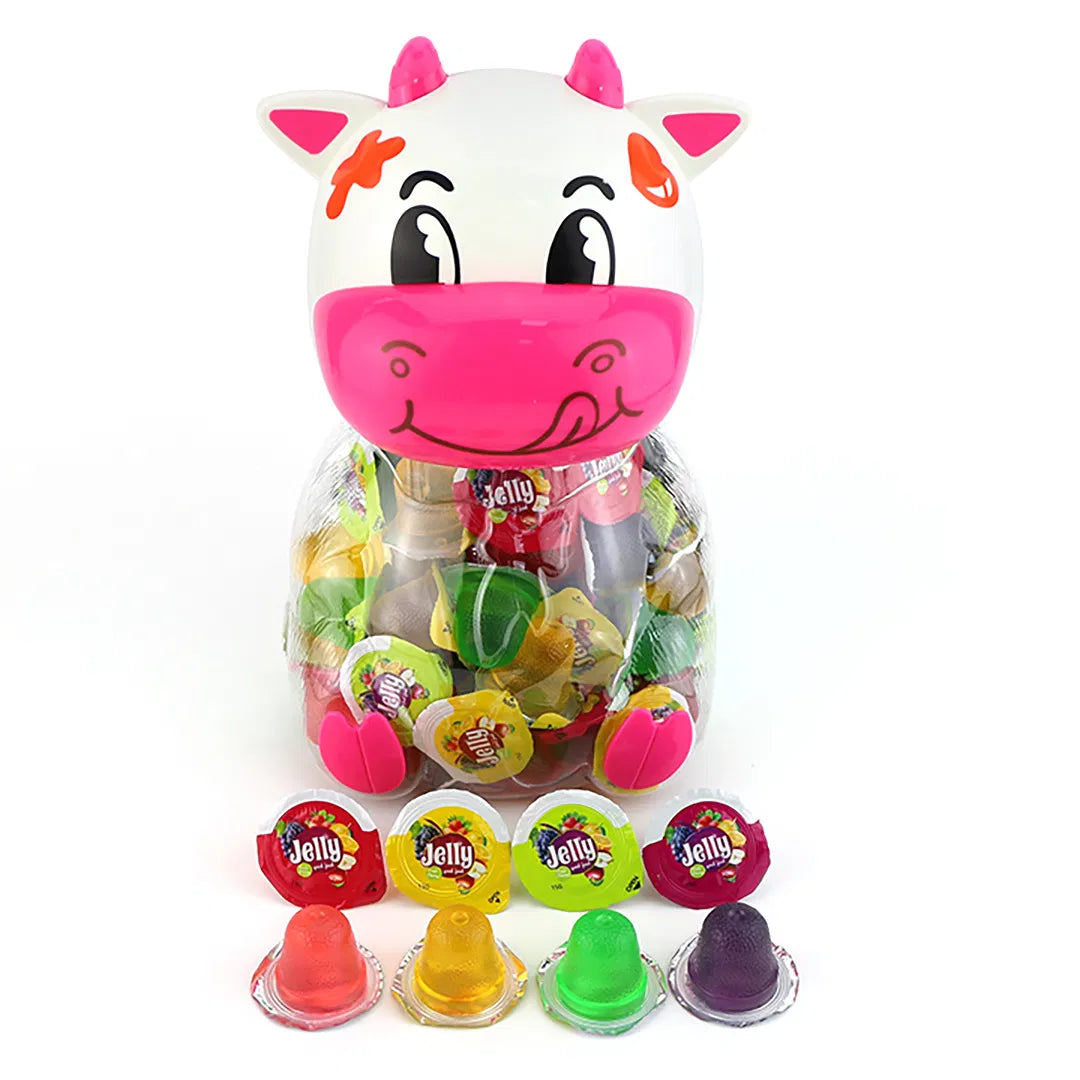 Larbee Jelly Cup Candy In a Jar - Cow (960g)