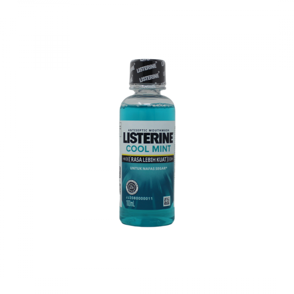 Listerine Mouth Wash Cool Mint (100ml) - Quecan