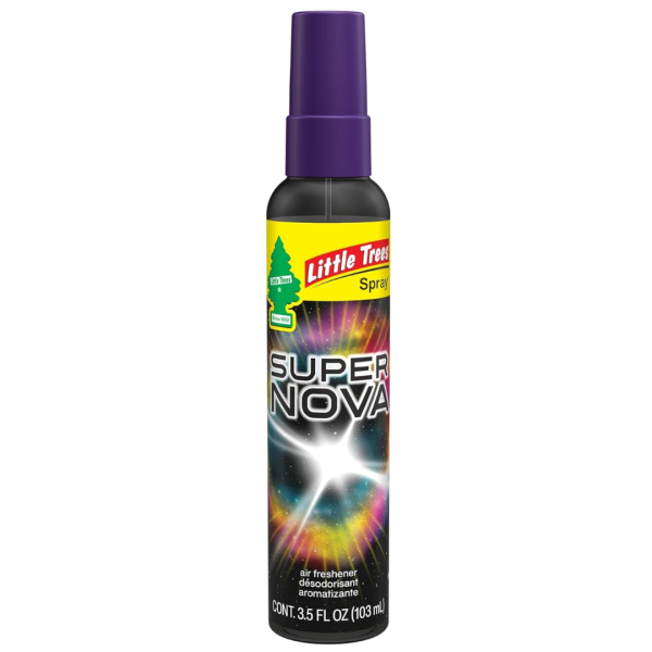 Little Trees Spray Air Freshener - SUPERNOVA (103g of 6 pack ) - Quecan