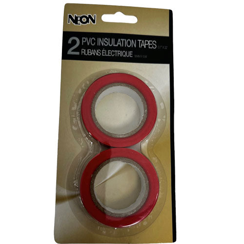 Neon PVC Insulation Tape (18mm X 10m X 2) - Quecan