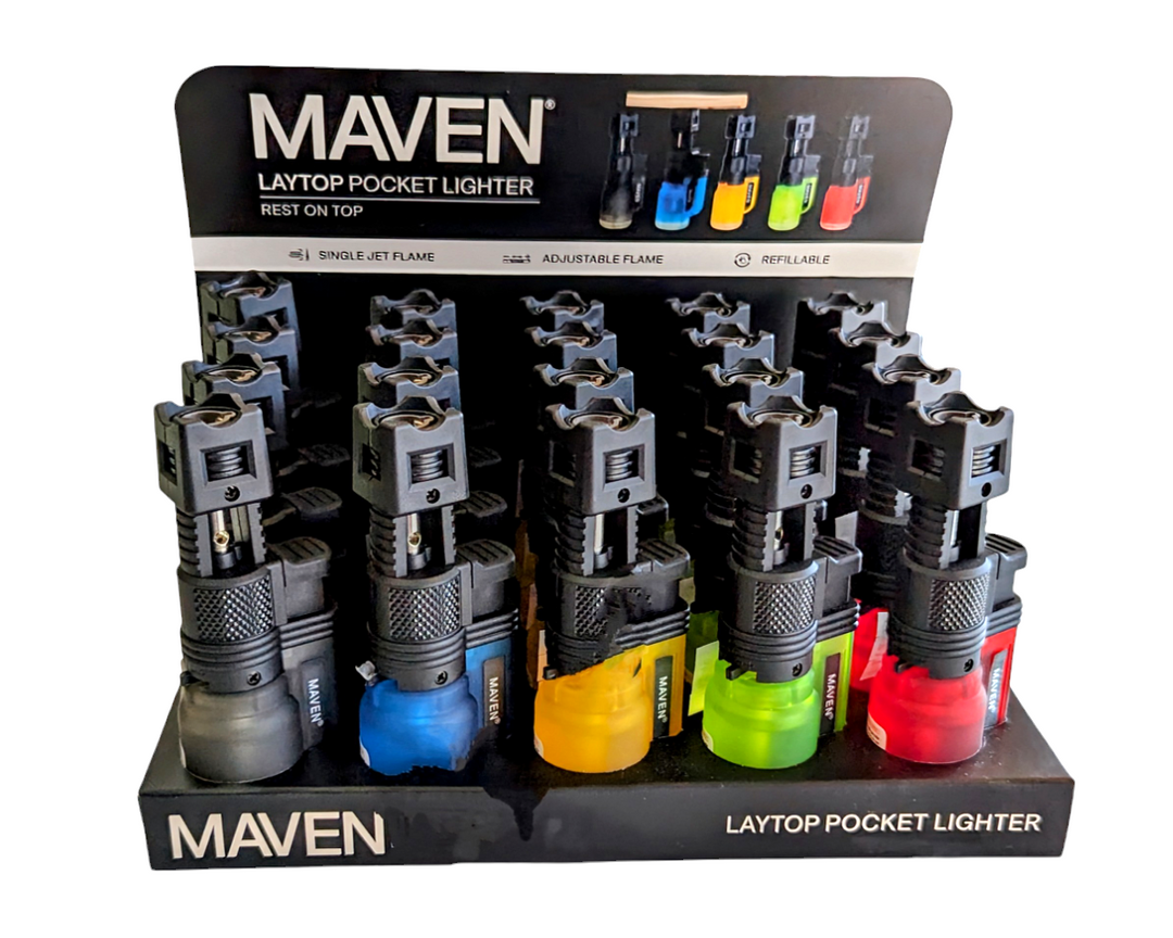 Maven Pocket Lighter (Box of 20) - Quecan