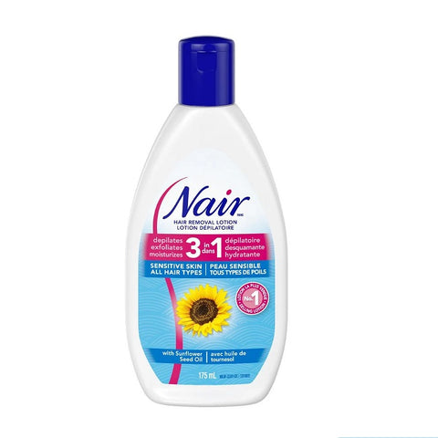 Nair 3-in-1 Hair Removal Lotion For Sensitive Skin ( 175mL )
