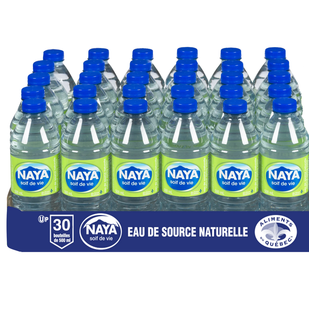 Naya Natural Spring Water (30x500mL) (Eco Fee) (Summer Special) - Quecan