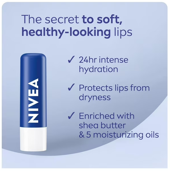 NIVEA Lip Care Essential (15x4.8 g) - Quecan