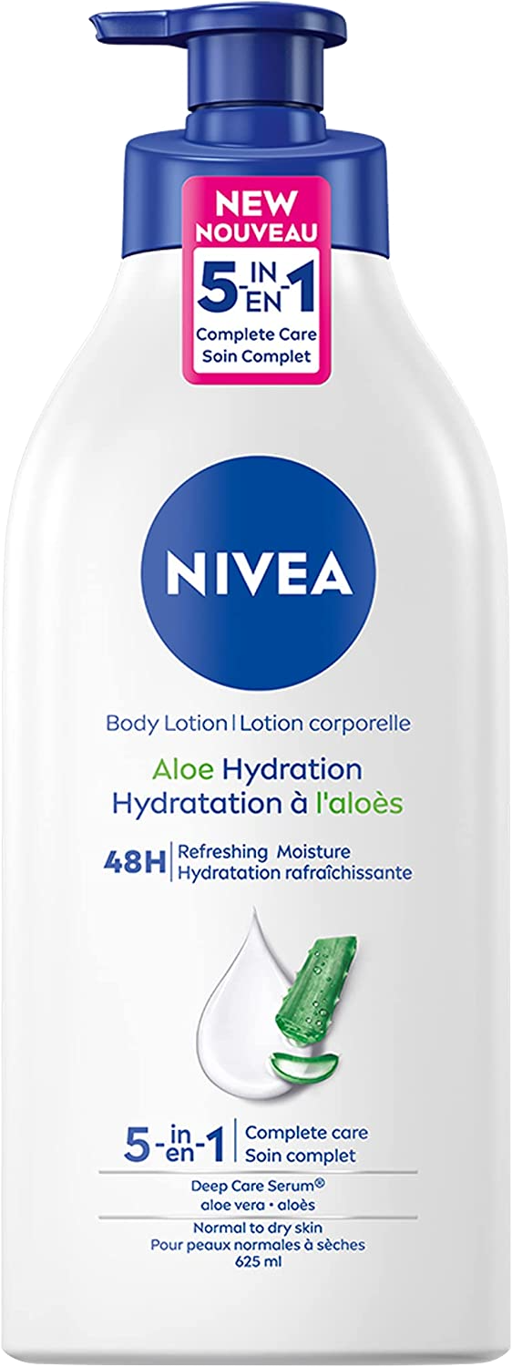 Nivea Aloe Hydration Aloe Vera Body Lotion (625ml) - Quecan