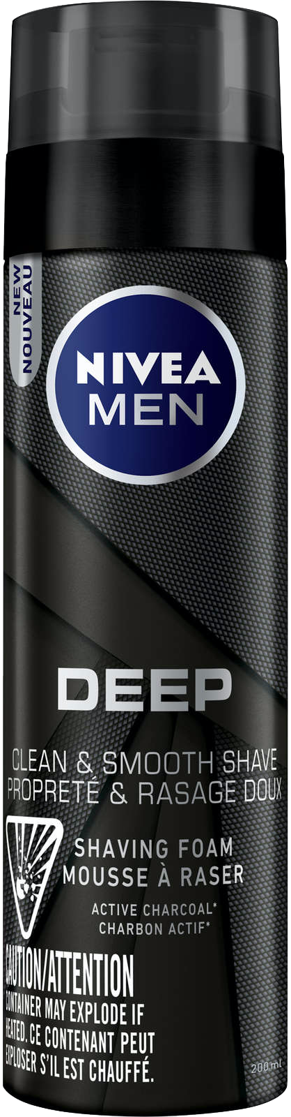 Nivea Men Deep Shaving Foam 200mL - Quecan