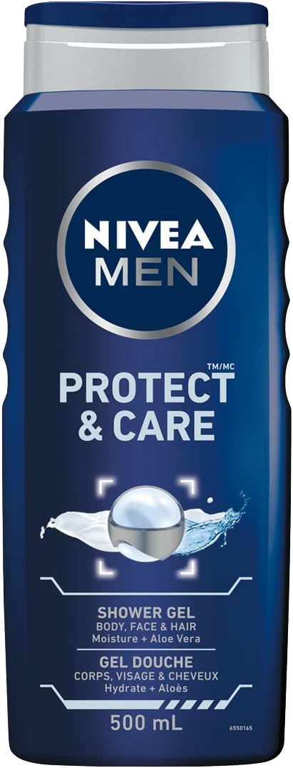 Nivea Men Protect & Care 3 in 1 Shower Gel (500ML) - Quecan