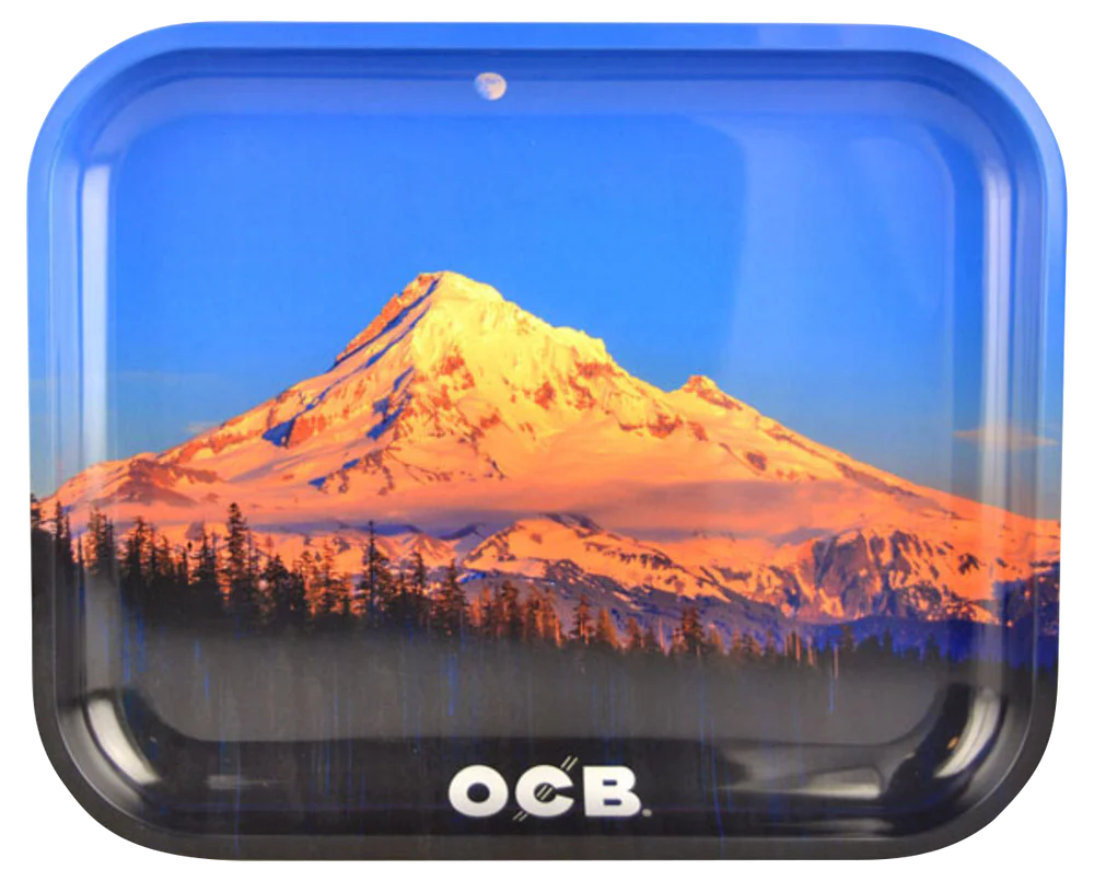 OCB Rolling Tray Designer Series Mt. Hood Series - Quecan