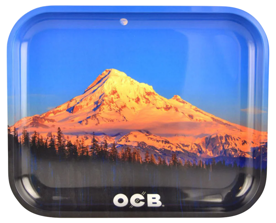 OCB Rolling Tray Designer Series Mt. Hood Series - Quecan