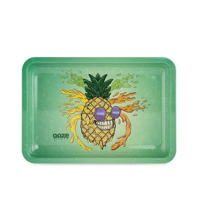 Ooze Rolling Tray Designer Series Mr. Pineapple - Small Size - Quecan
