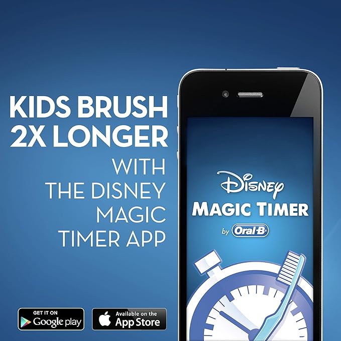 Oral-B Kid's Battery Toothbrush featuring Disney's , Soft Bristles, for Kids 3+