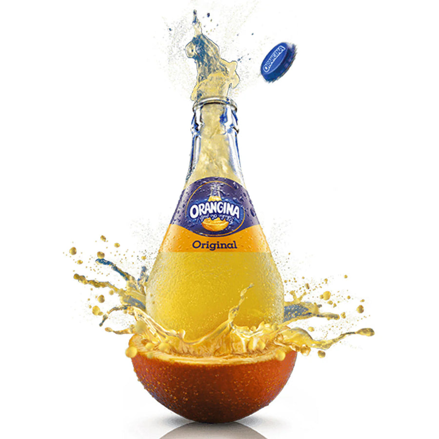 Orangina With Pulp Glass Bottle (4 x 6 x 250mL) (Can Dep) - Quecan