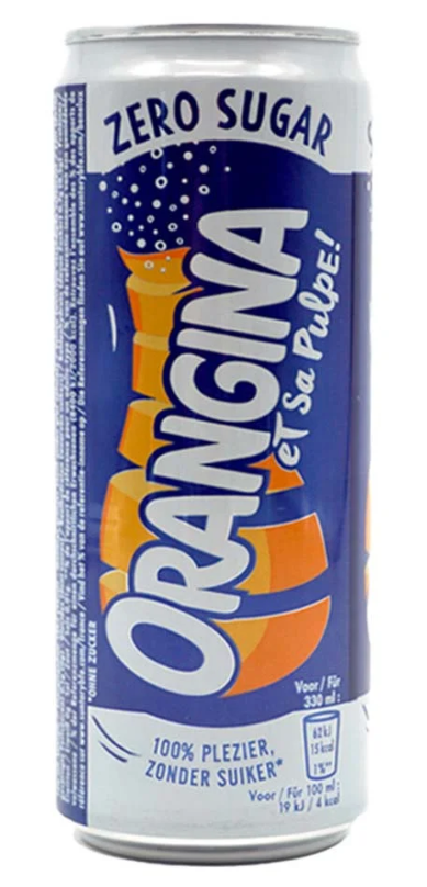 Orangina Zero Sugar (12 x 330mL) - Quecan