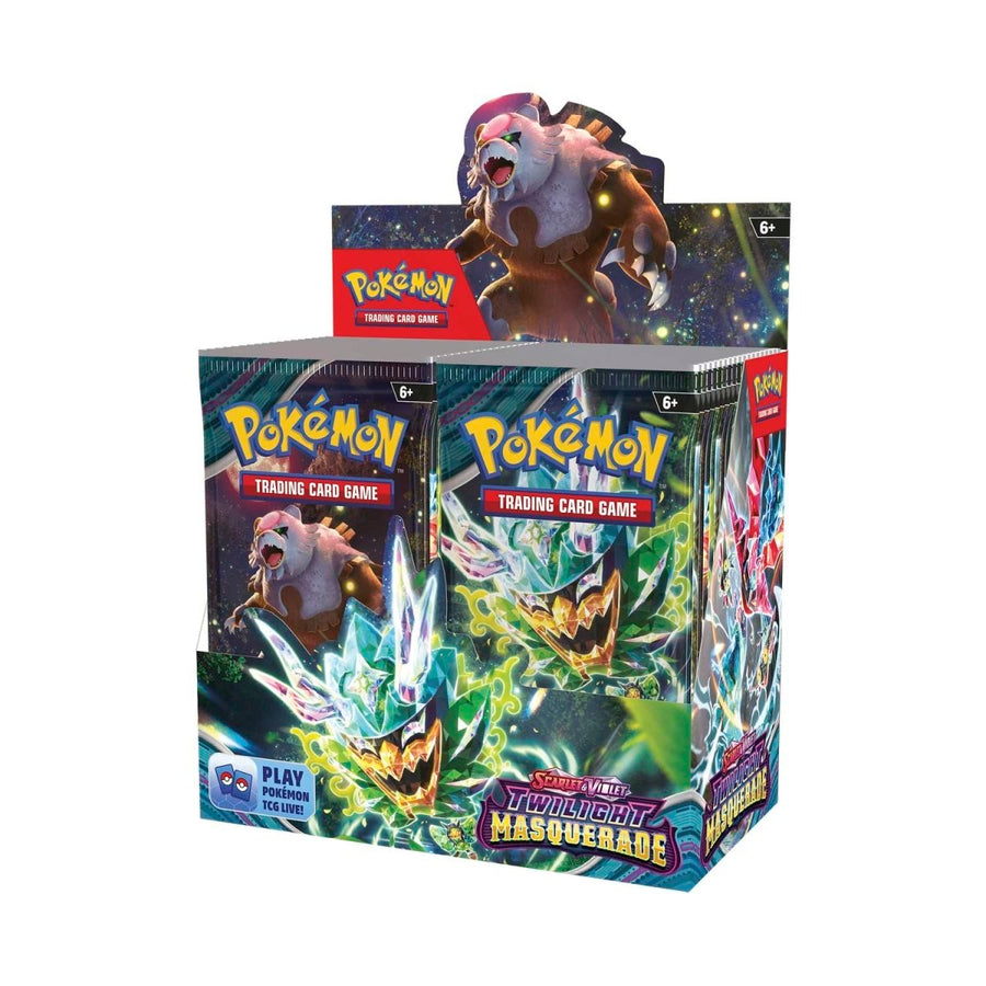 Pokemon Scarlet And Violet Twilight Masquerade Booster Box - Quecan