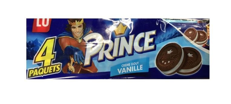 Lu Prince - Vanilla Cookie (4 x 60gm) - Quecan