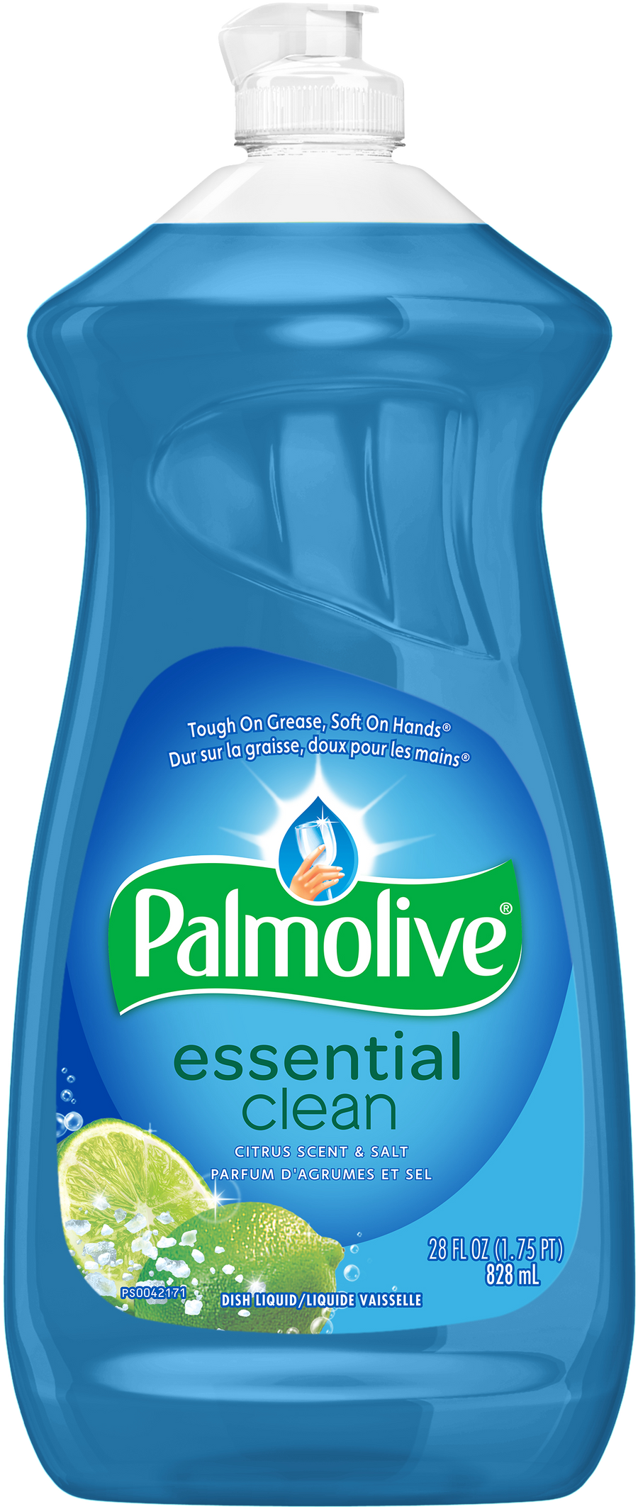 Palmolive Essential Clean Citrus Scent & Salt Dish Liquid 828mL - Quecan