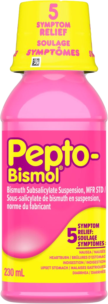 Pepto Bismol Bismuth Subsalicylate Liquid 230ml - Quecan