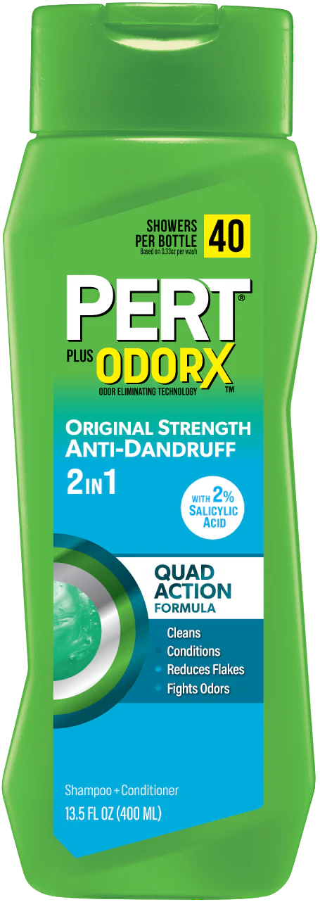 Pert Active Clean 2 In 1 Shampoo + Conditioner (400ml) - Quecan