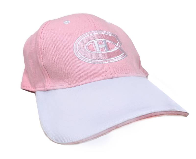 Montreal Canadiens Pink Adjustable Hat - Quecan