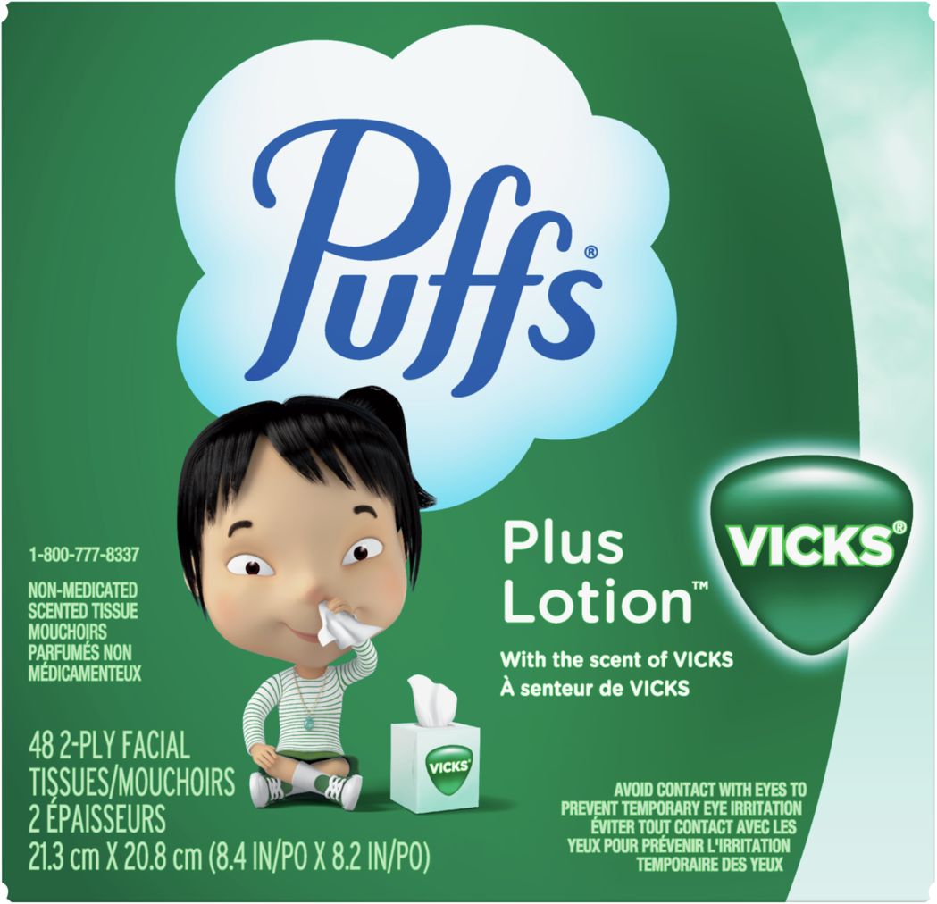 Puffs Plus Lotion 2 Ply Tissues (48 )