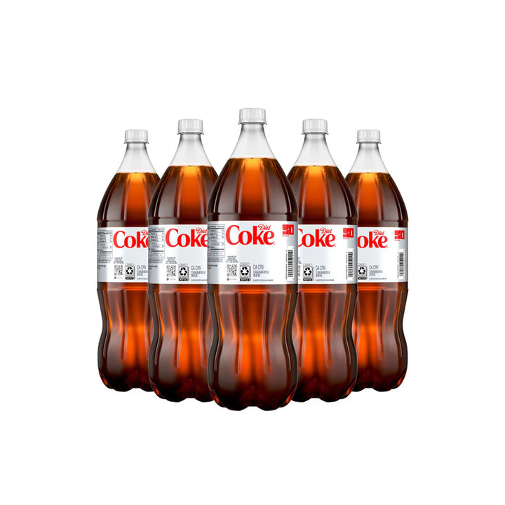 Coca-Cola Diet - Soft Drink (8 x 2L) (Can Dep) - Quecan